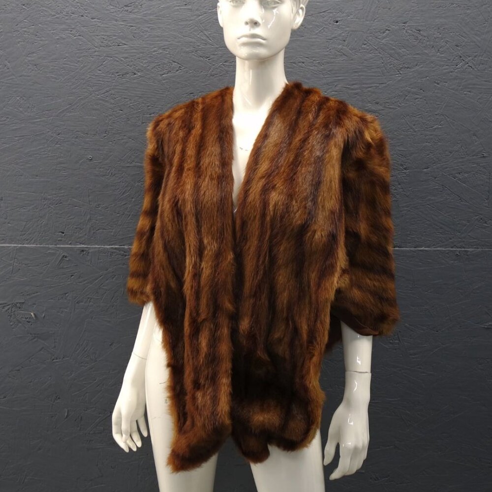 VTG Real Fox Fur Stole | Unmarked